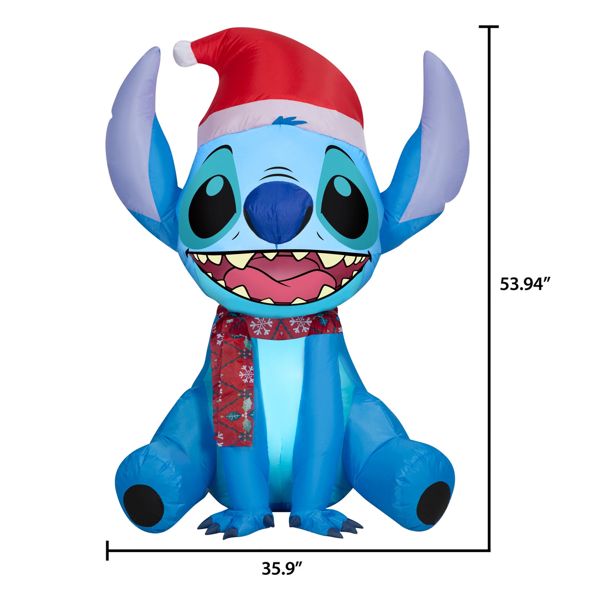 4.5 Foot Inflatables Christmas Stitch B6453