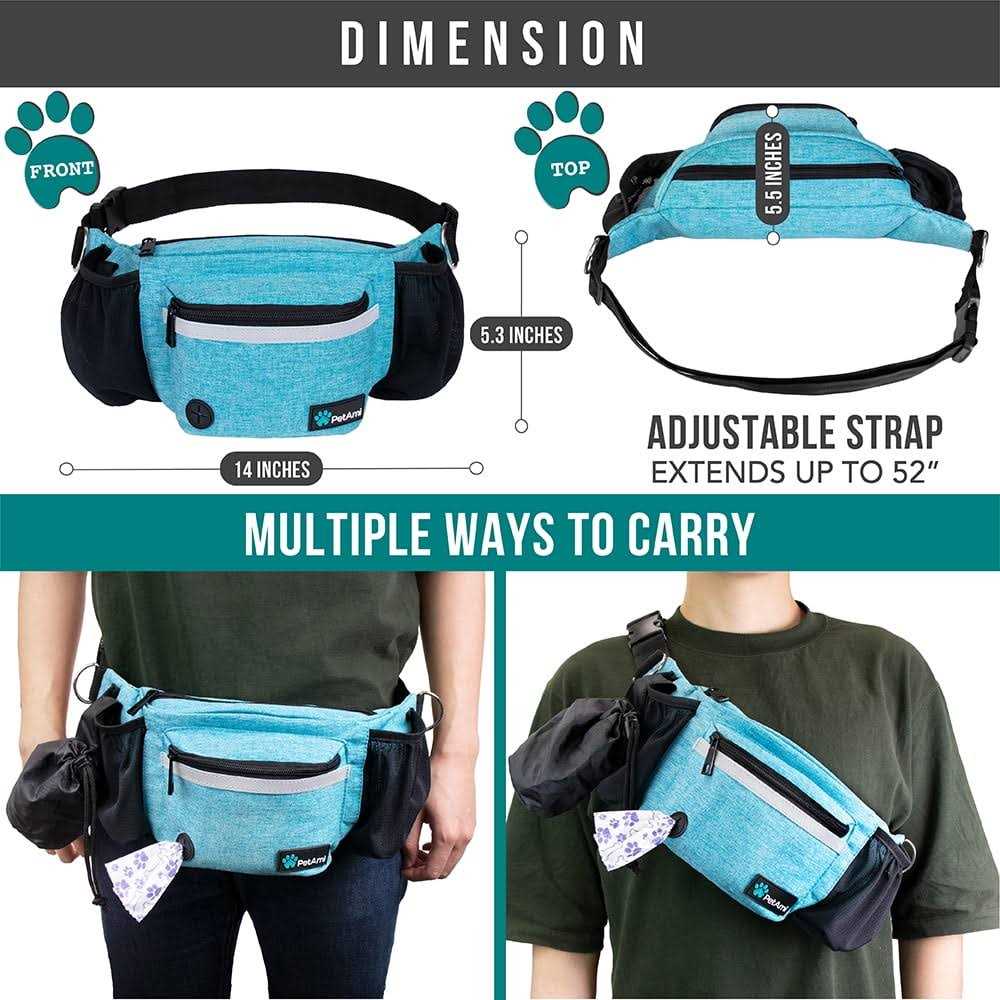 Dog Treat Pouch with Poop Bag Dispenser G693057