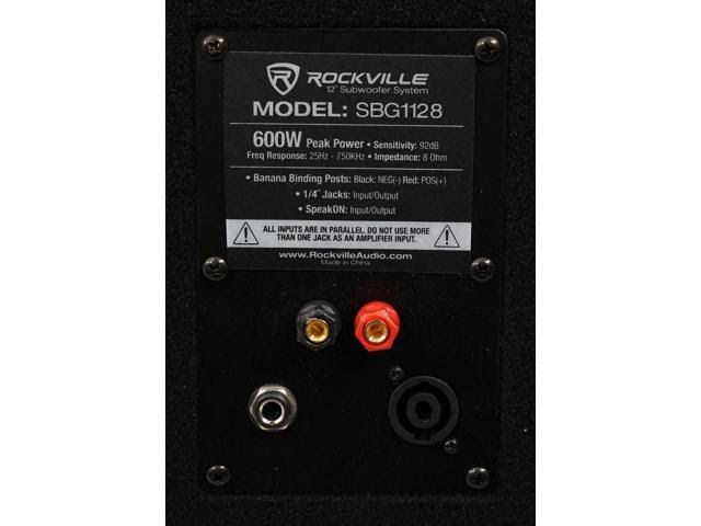 12x22 1200 Watt Passive Pro DJ Subwoofers X372304