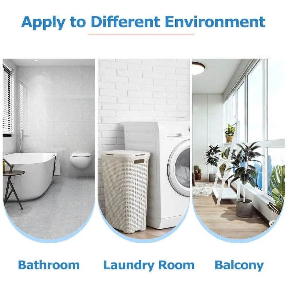 White Over-The-Toilet Bathroom Cabinet with Shelf and Two Doors P1044