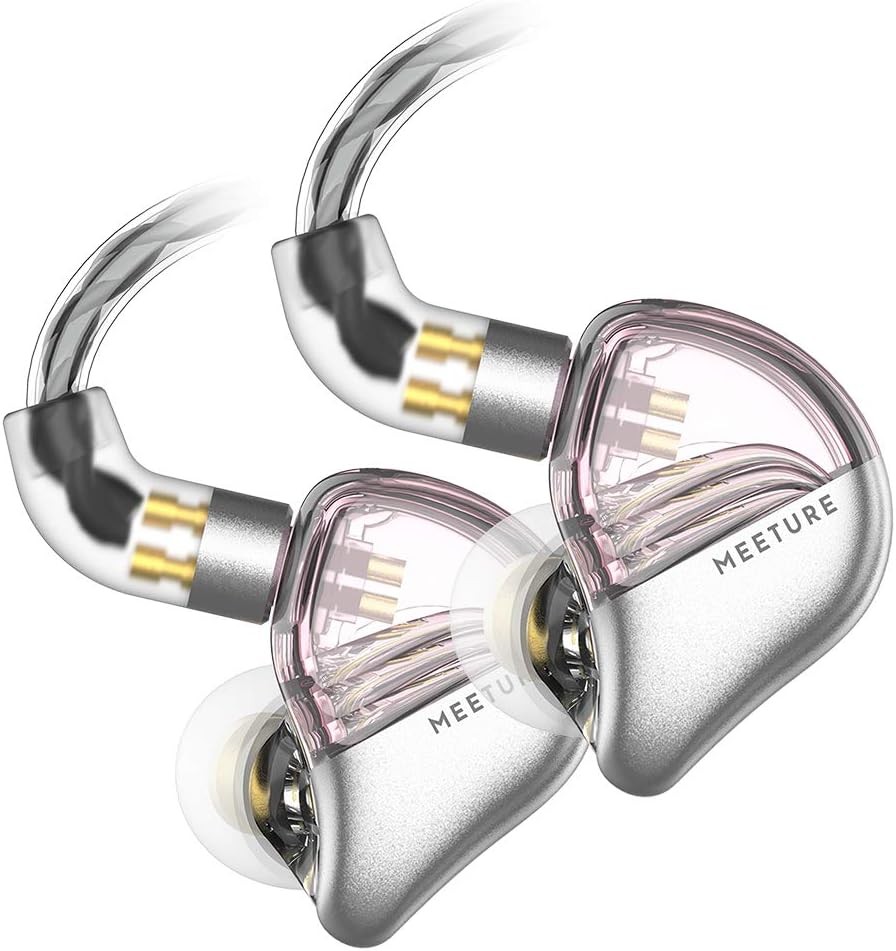 Clear In-Ear Monitor Headphones with Detachable Cable A4283