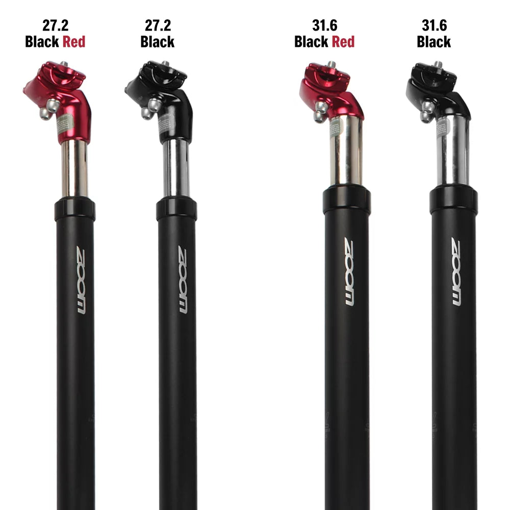 Suspension Bike Seatpost Shock Absorber 31.6x350mm / 27.2x350mm C2227