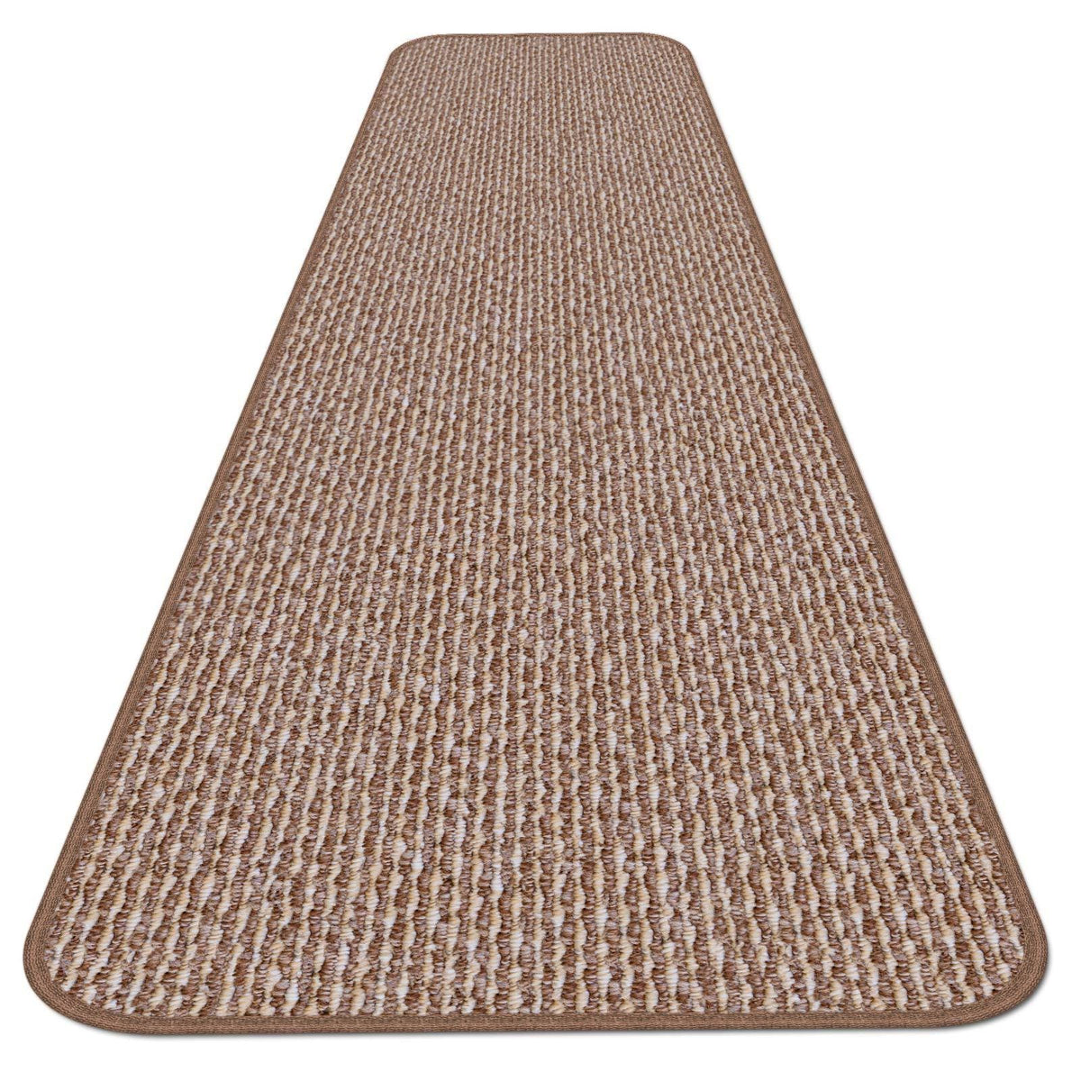 Praline Brown Skid-Resistant Carpet Runner L7987