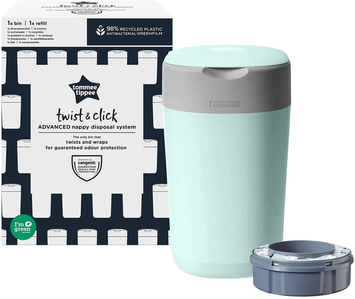 Nappy Bin with Refill Cassette V900110