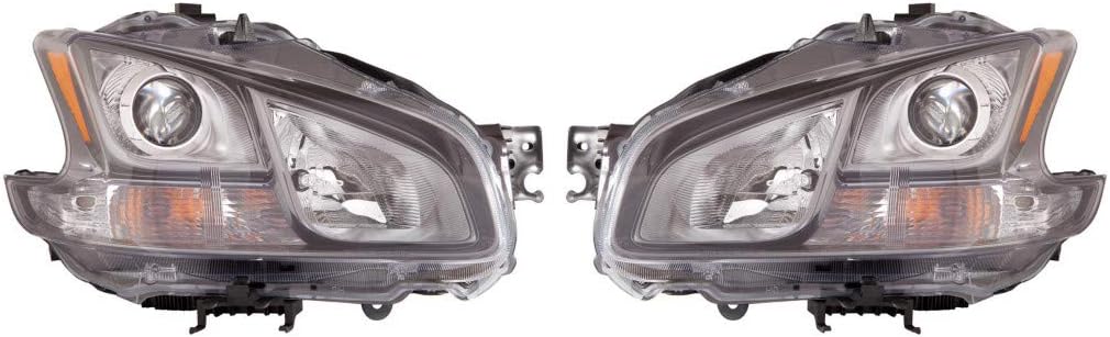 Driver Side HID Headlight Assembly for Nissan Maxima 2011-2014 Sport Package SV Model Q8740