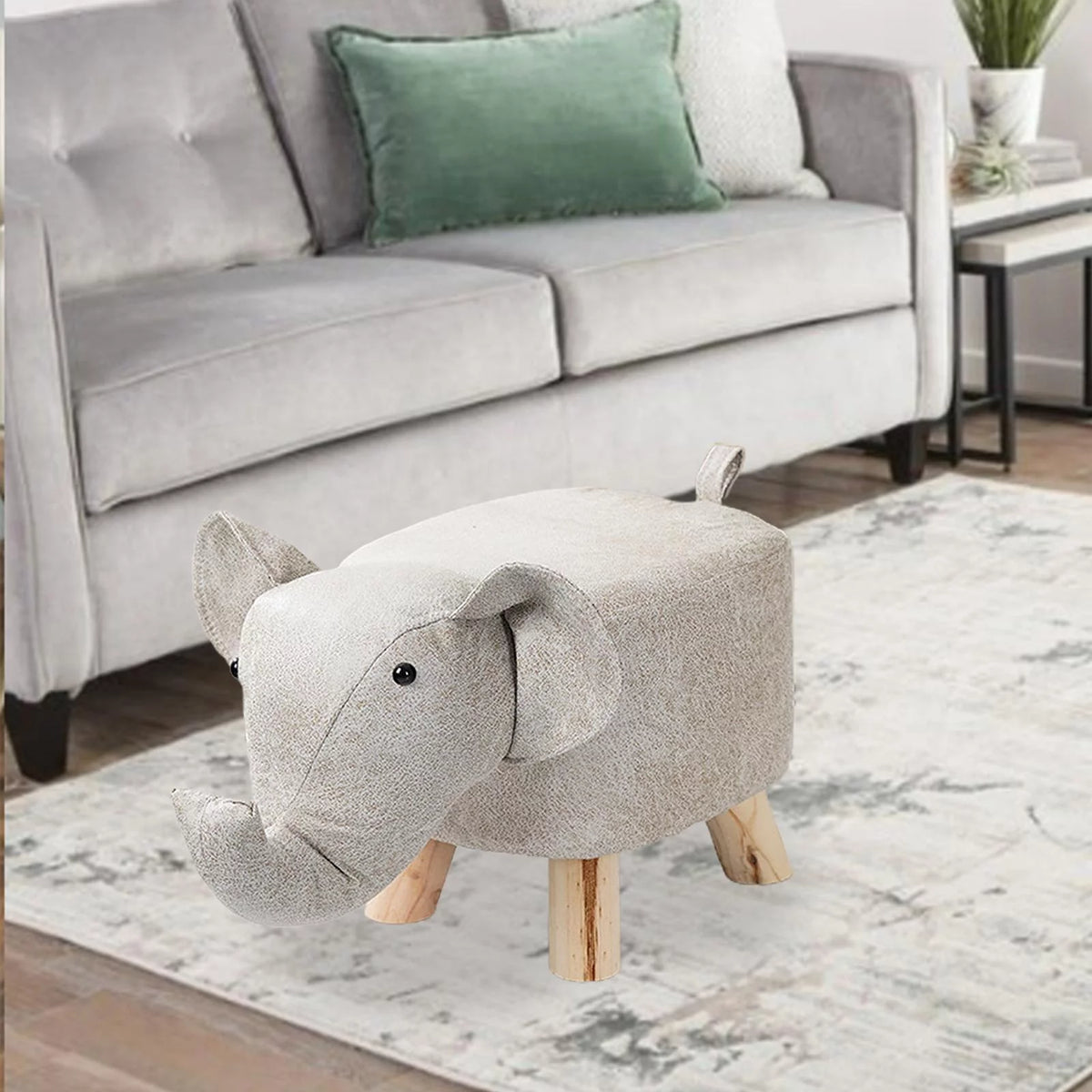 Kids Stool Sofa with Wooden Legs G75172