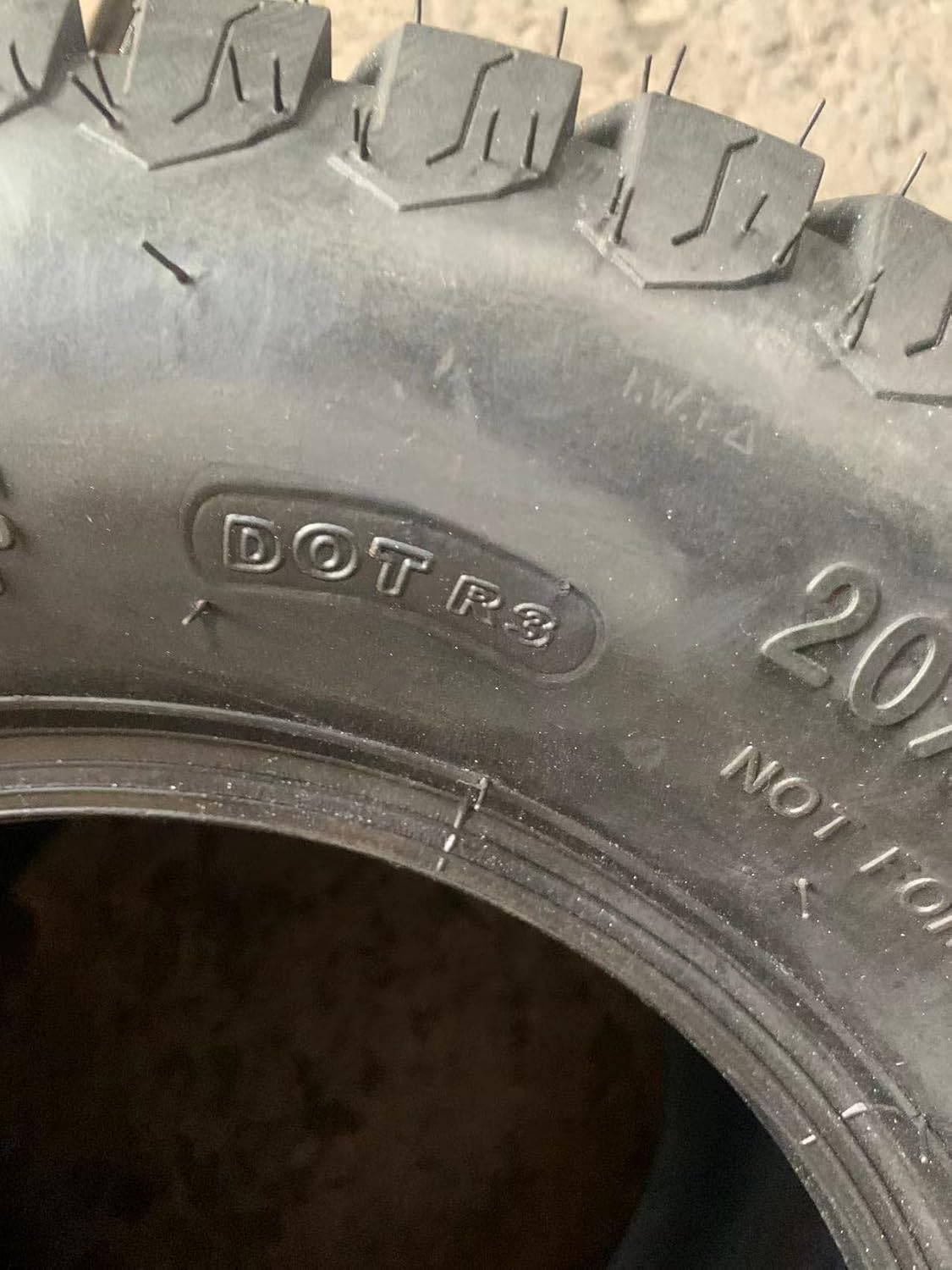 Set of 2 20x12-10 Turf Tubeless Tires 4PR Load Range B U709