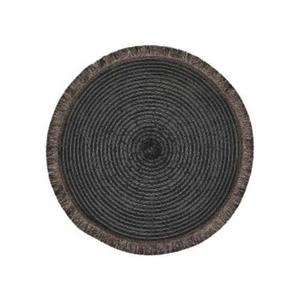 Gold Set 6pcs Placemat with Fringes D434