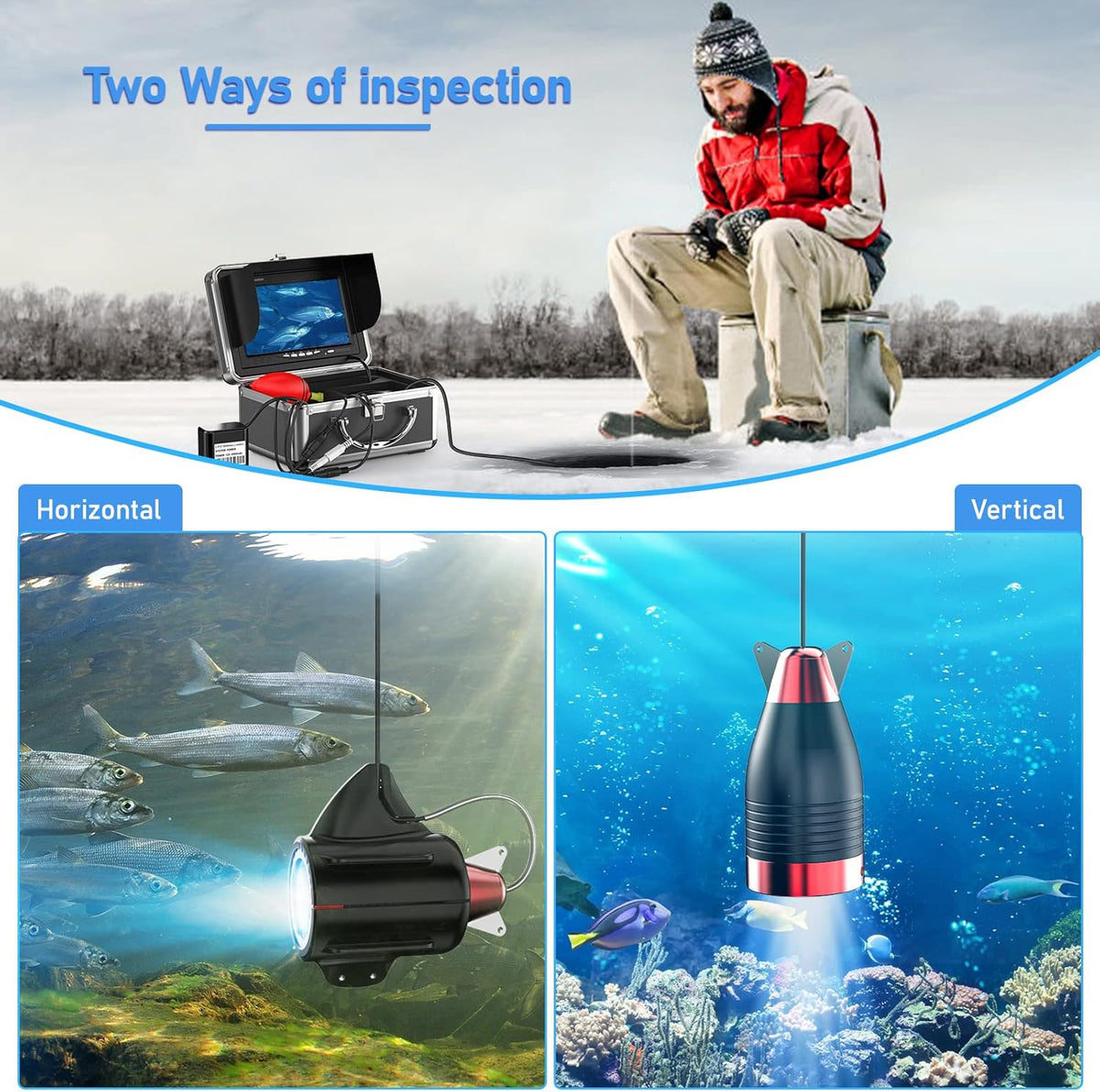 Underwater Fishing Camera with 7'' Color LCD Display A42400