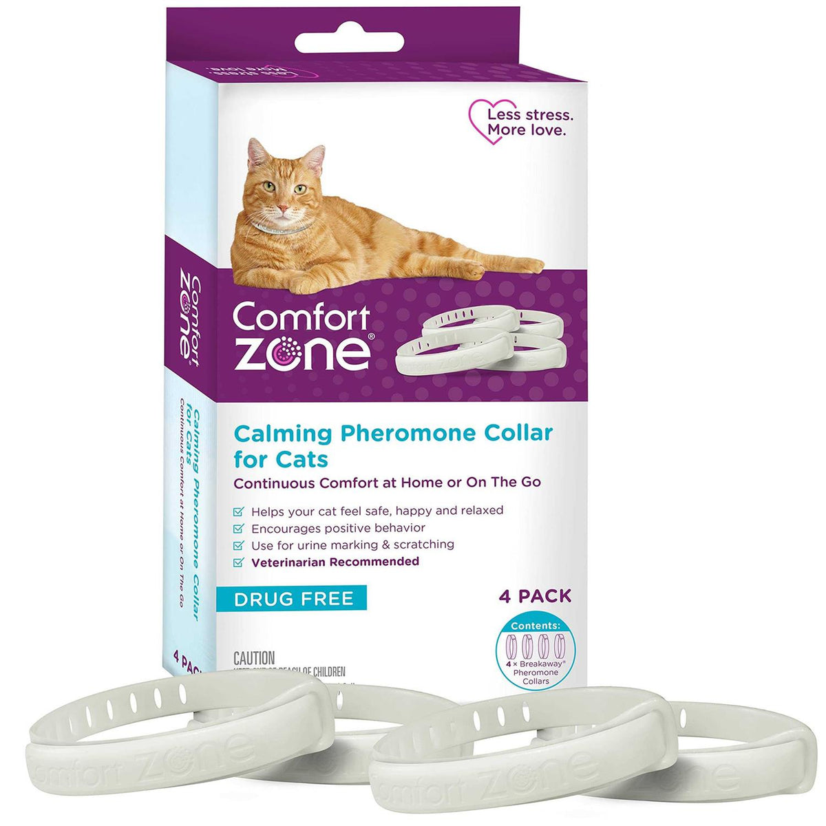 2 Pack Cat Calming Pheromone Collar L66740