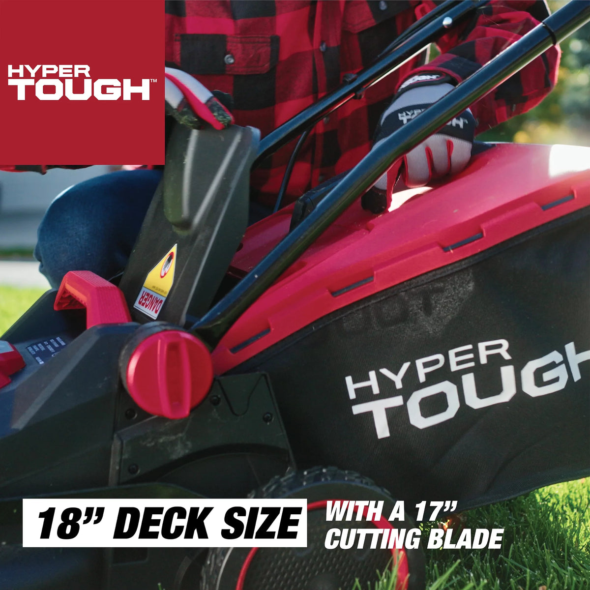 40V 18-inch Battery Powered Brushless Push Mower Kit D91917