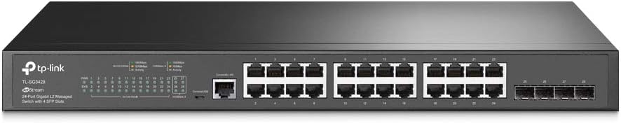 8 Port Gigabit Smart Managed Switch Black Pack of 2 A6749