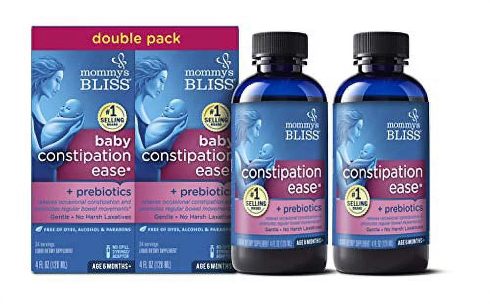 Baby Constipation Ease with Prebiotics, 4 Fl Oz (Pack of 2) G3450