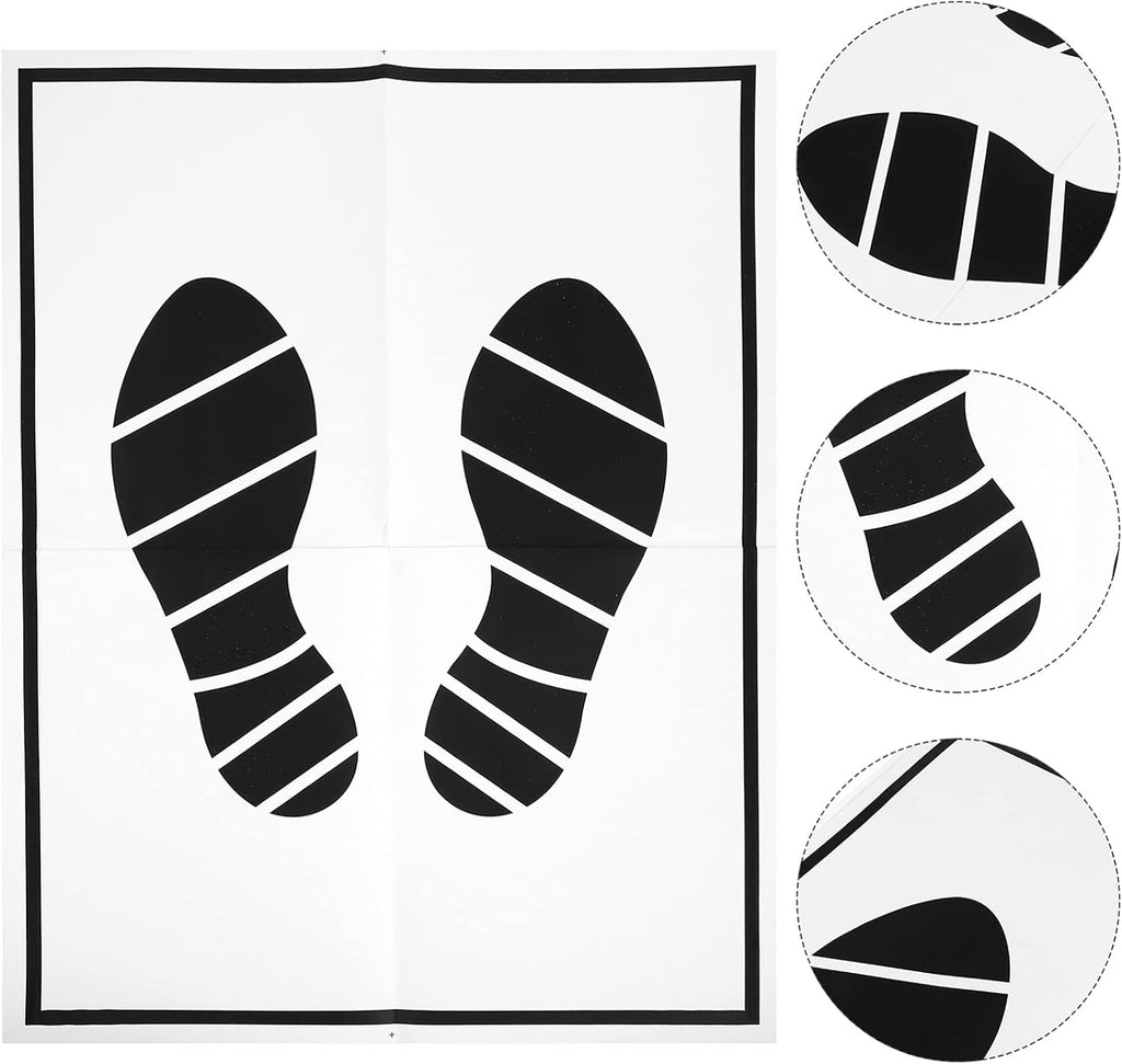 50Pcs Disposable Paper Auto Floor Mats L3552