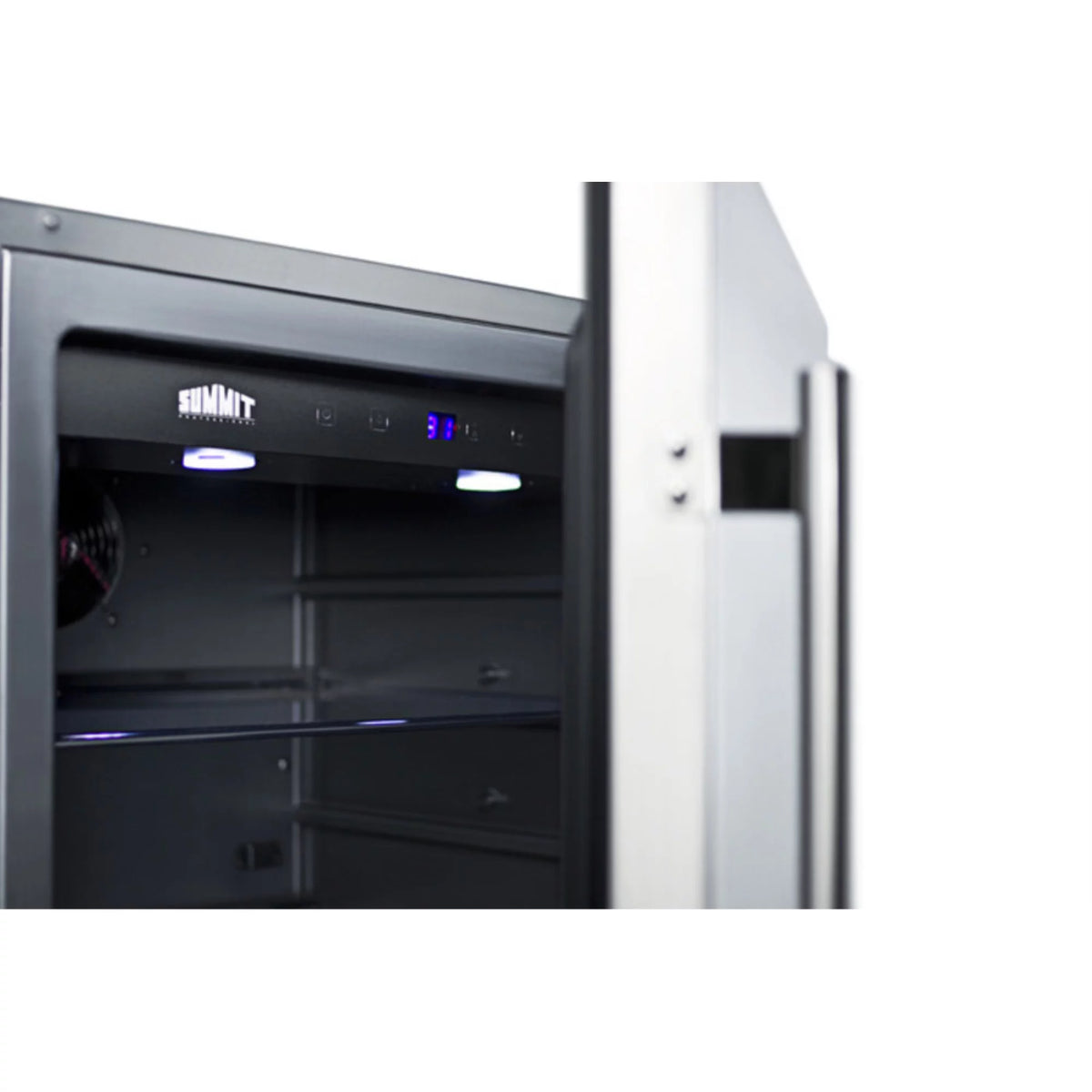 Black 24 in. Compact Refrigerator L9933