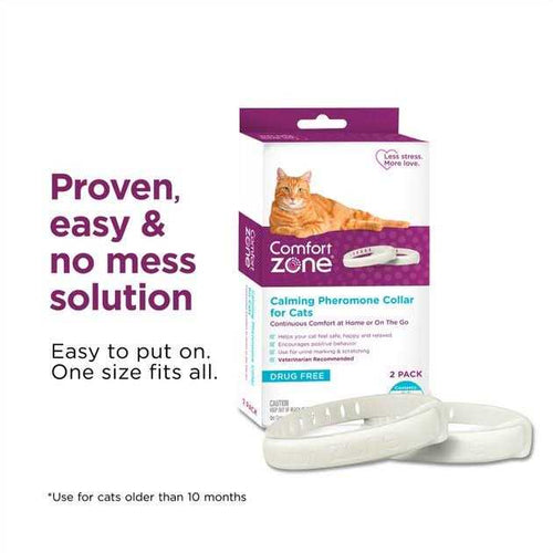 2 Pack Cat Calming Pheromone Collar L66740