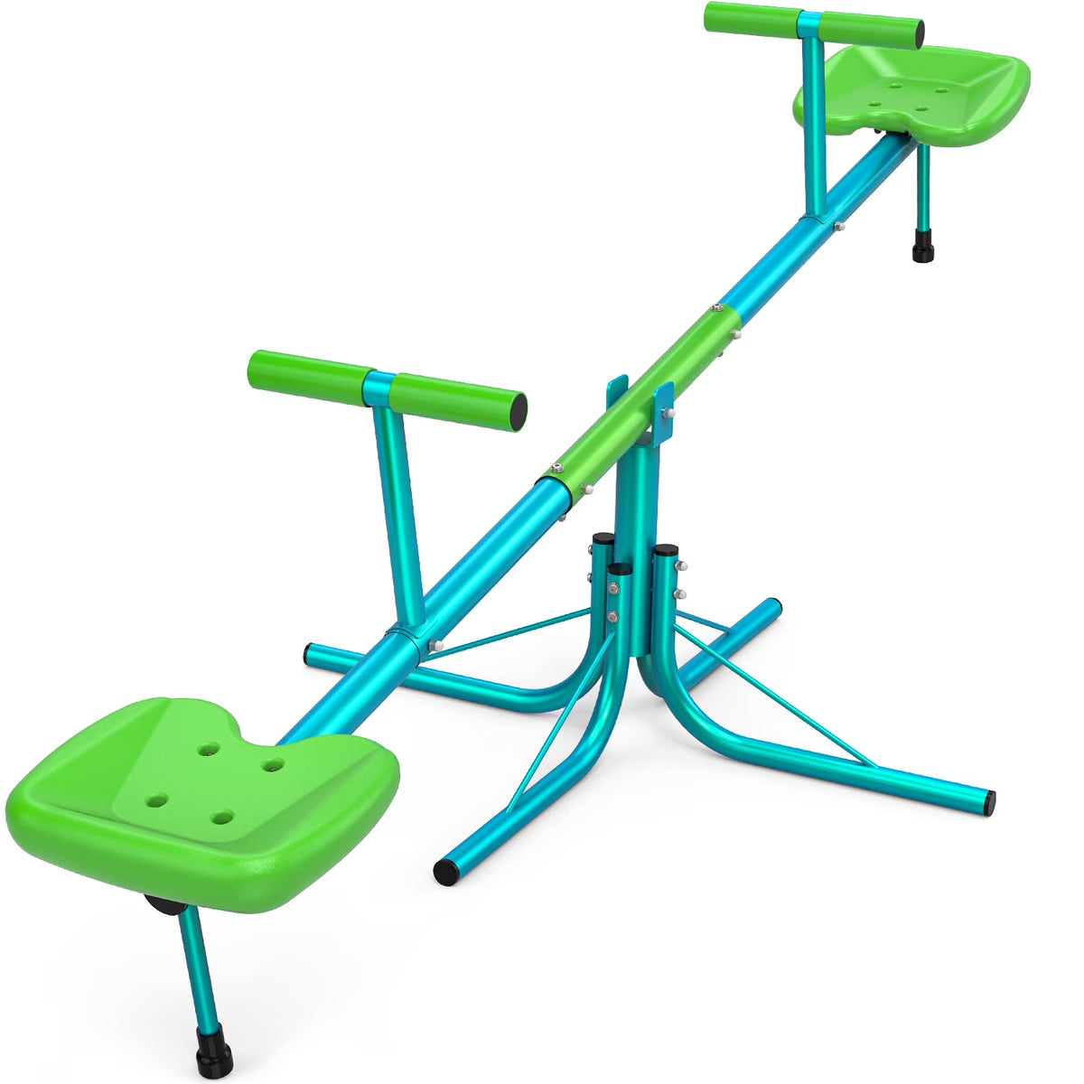 Kids Seesaw Teeter Totter with 360 Degrees Rotation B807775