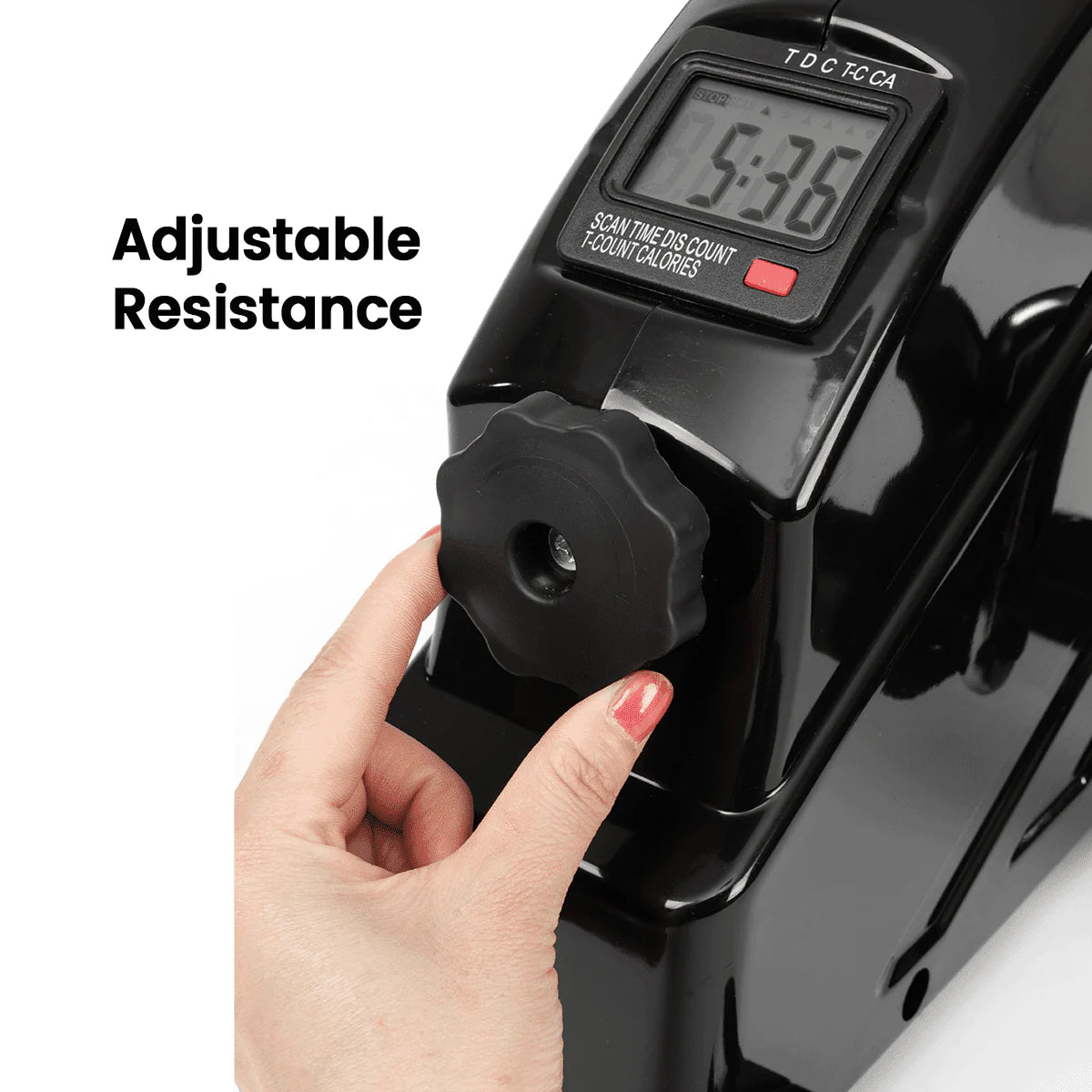 Black Adjustable Vertical Climber Exercise Machine P6907