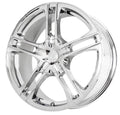 17x7 4x100/4x114.3 +40mm Chrome Wheel Rim E7231