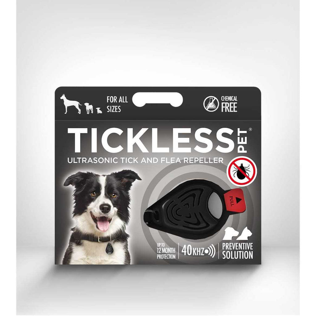 Ultrasonic Tick and Flea Repeller Black T759