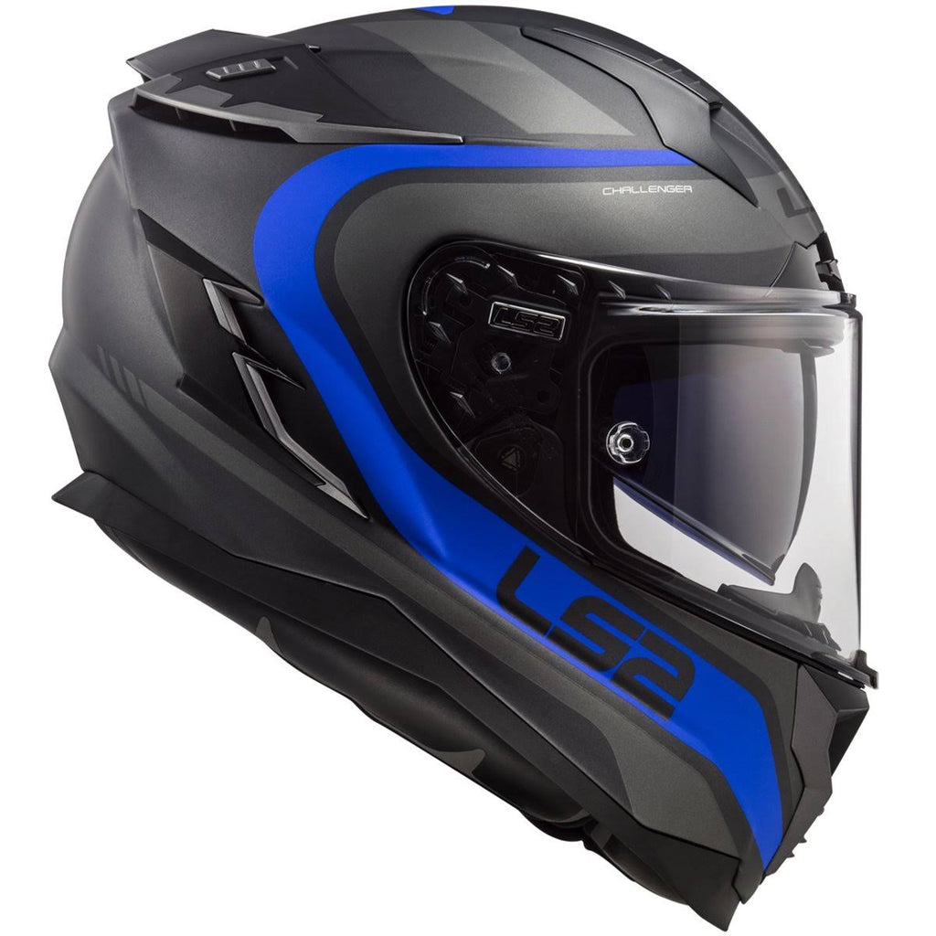 Gloss Blue / Red Small Street Helmet J960