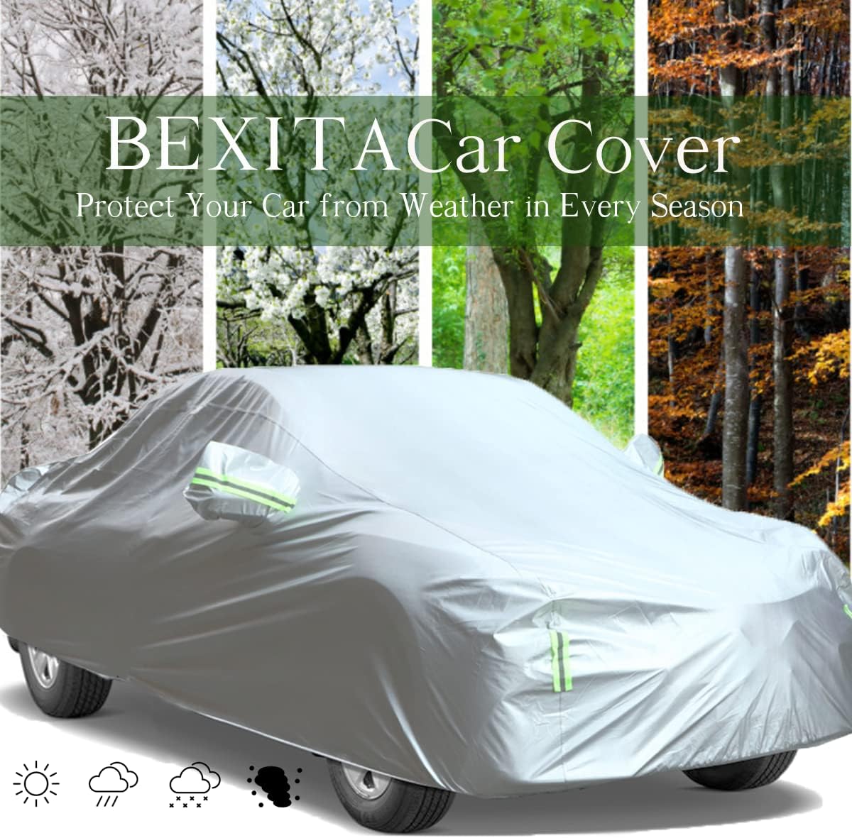 Truck Car Cover Waterproof All Weather Universal Fit G87963