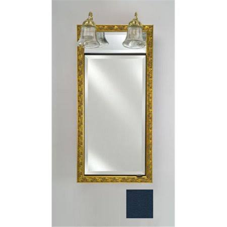 Recessed Single Door Cabinet with Traditional Lights M976