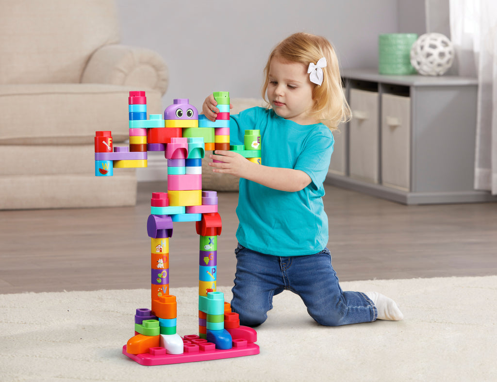 81-Piece Jumbo Blocks Box (Pink) H6435