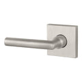 Entry Tube Lever and Square Rose Satin Nickel Finish O8414