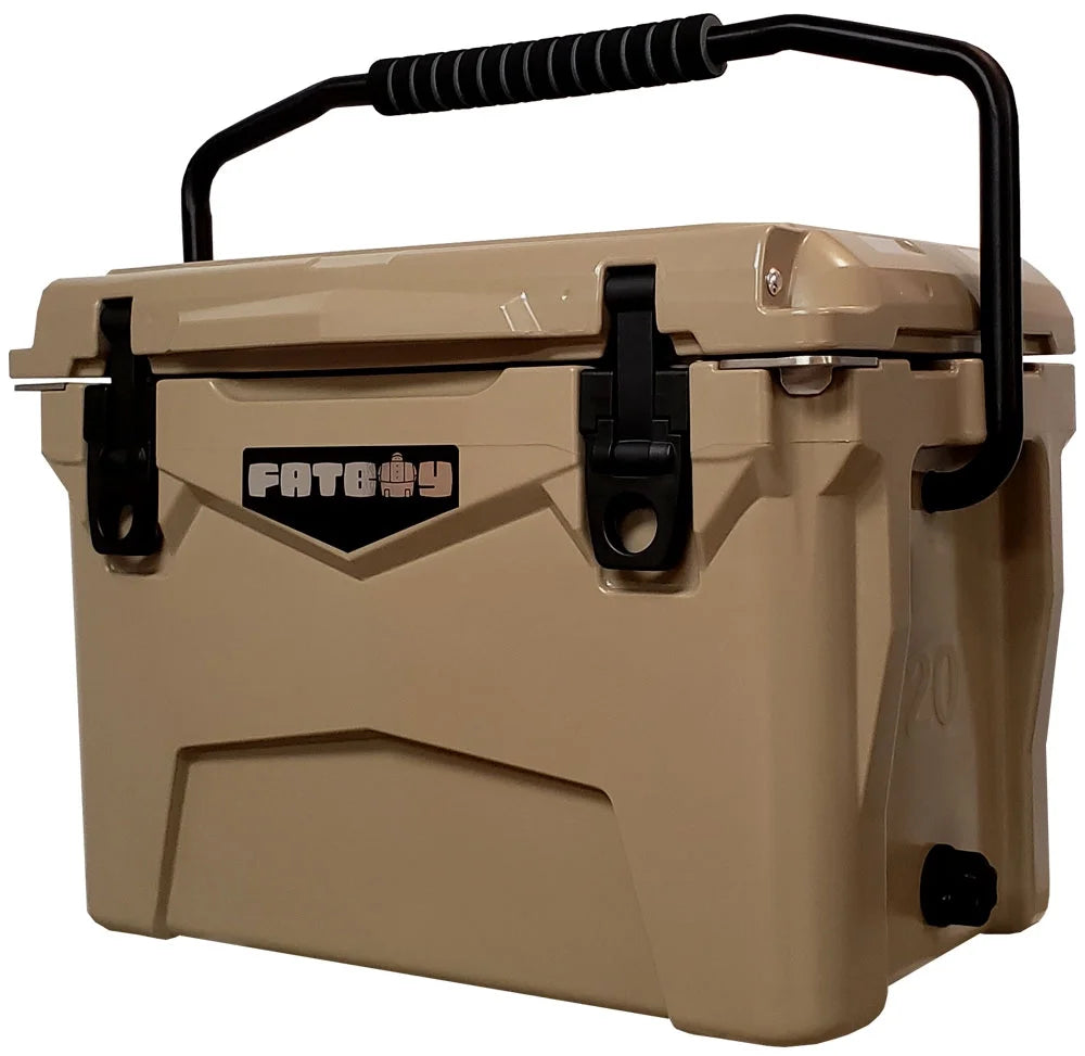 20 Quart Roto Molded Hard Sided Cooler Sand (Tan) B50871