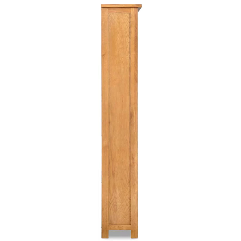 5-Tier Solid Oak Wood Bookcase U38770