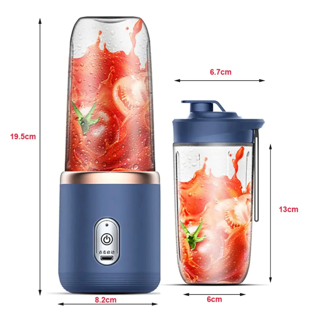 Portable USB Rechargeable Blender 400 ml T77951