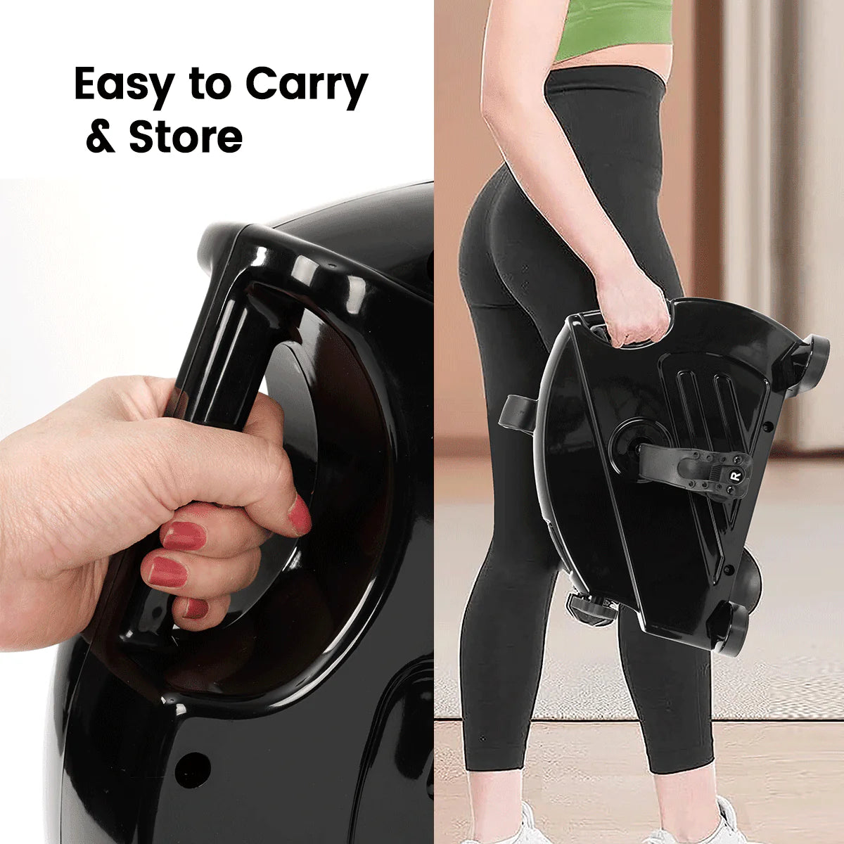 Black Adjustable Vertical Climber Exercise Machine P6907