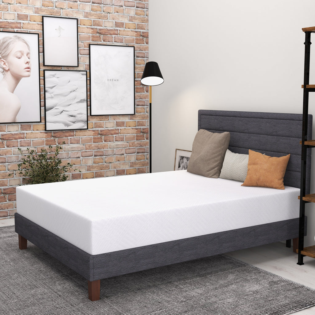8 inch Twin Green Tea Gel Memory Foam Mattress U880
