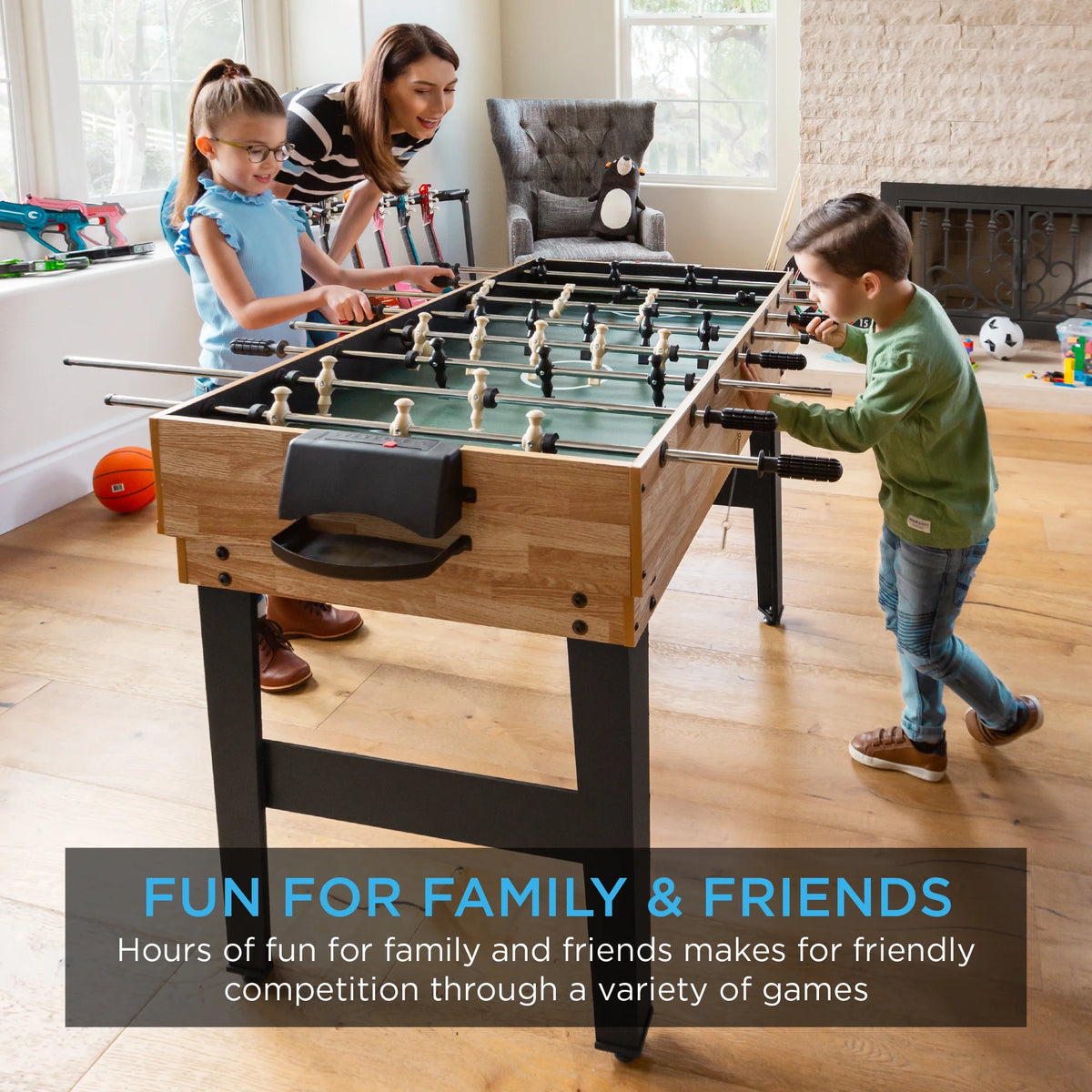 2x4ft 10-in-1 Combo Game Table Set M348841