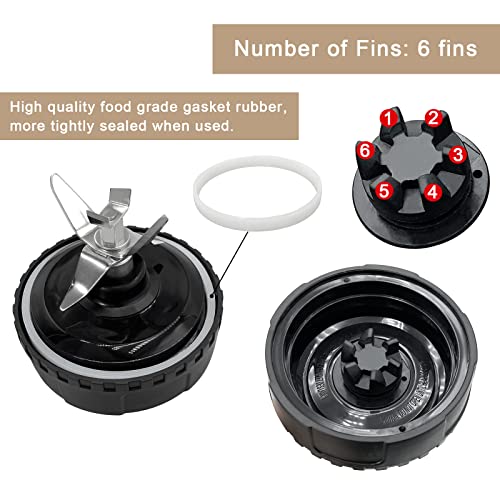 6 Fins Blender Blade Replacement for 16 oz Cup Z9276