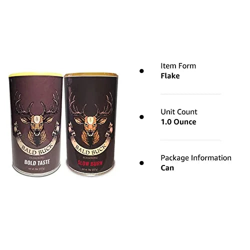Bold Taste & Slow Burn Seasoning (Pack of 2) T3066