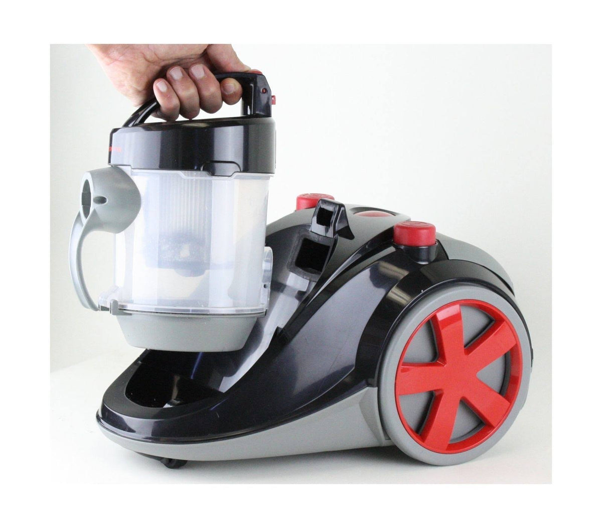 Bagless Canister Cyclonic Vacuum with HEPA Filter Q268
