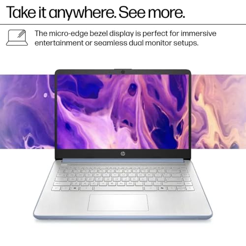14 Ultrabook Intel 4-Core N150 32GB RAM 1.6TB Storage Wi-Fi 6 12 Hr Battery Lavender Win 11 H47714