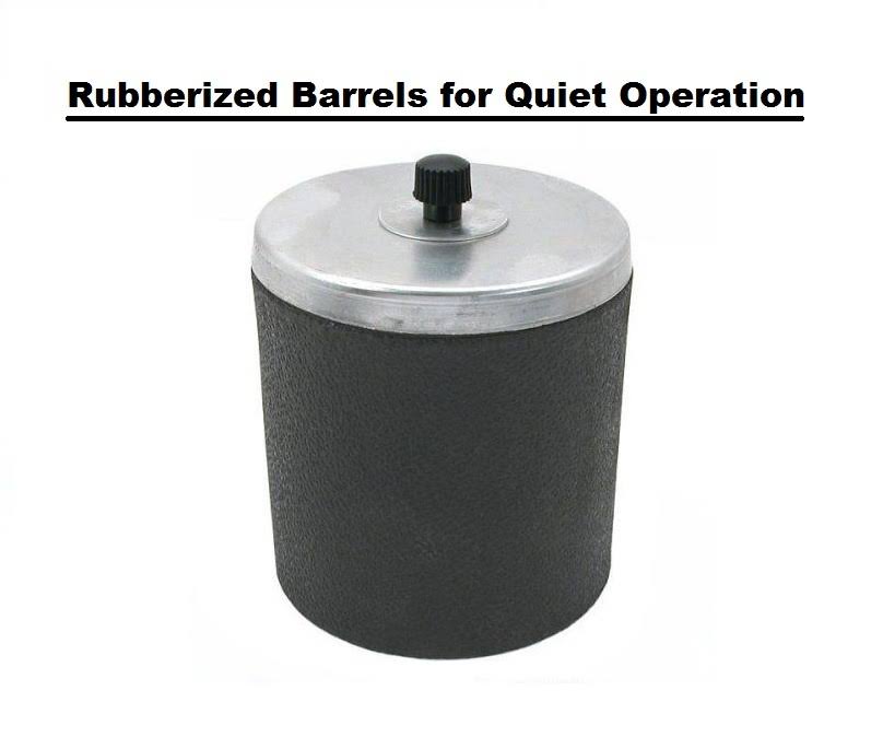 Dual Drum Rotary Rock Tumbler B657075
