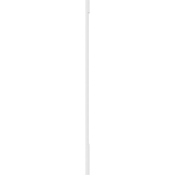 PVC Raised Panel Pilaster with Capital & Base (Pair) K31795