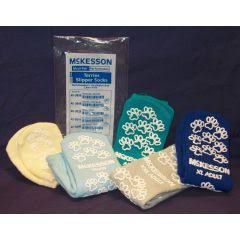 Red Adult X-Large Slipper Socks Case of 48 N992