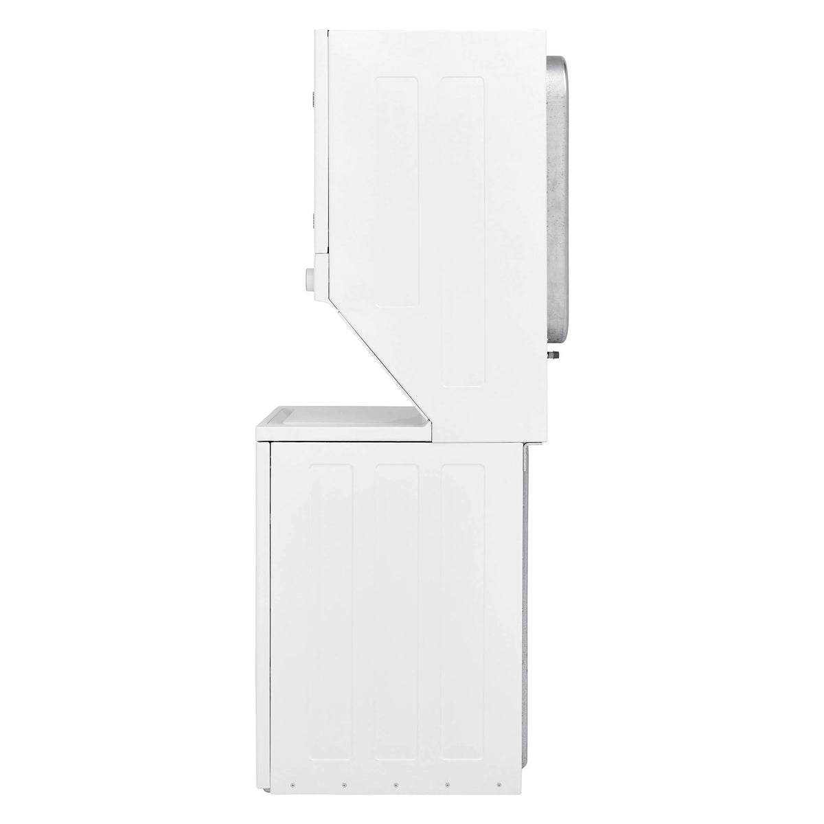 White Electric 4.5 Cu. Ft. Washer and 5.5 Cu. Ft. Dryer Laundry Centre T1070