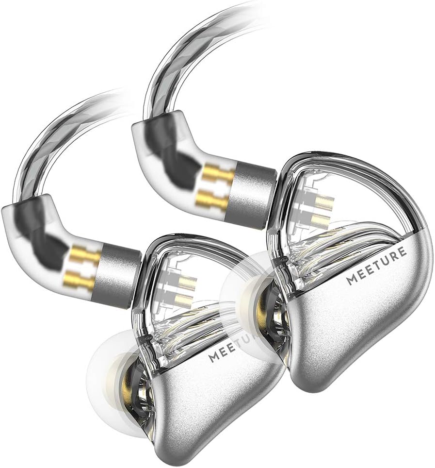 Clear In-Ear Monitor Headphones with Detachable Cable A4283