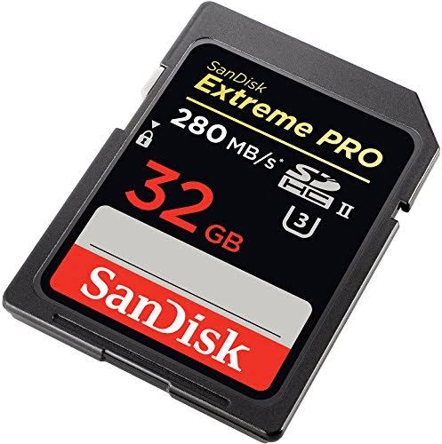 32GB Extreme Pro SD Card UHS-II K255