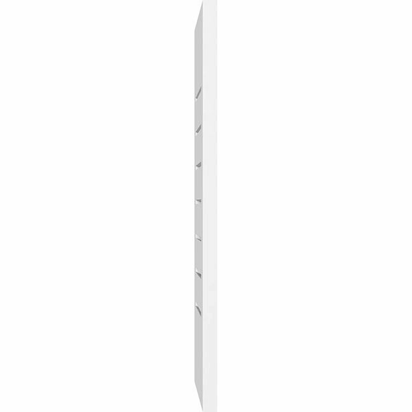Vertical Surface Mount PVC Gable Vent I6895