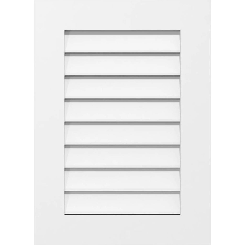 Vertical Surface Mount PVC Gable Vent I6895