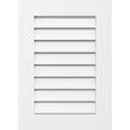 Vertical Surface Mount PVC Gable Vent I6895