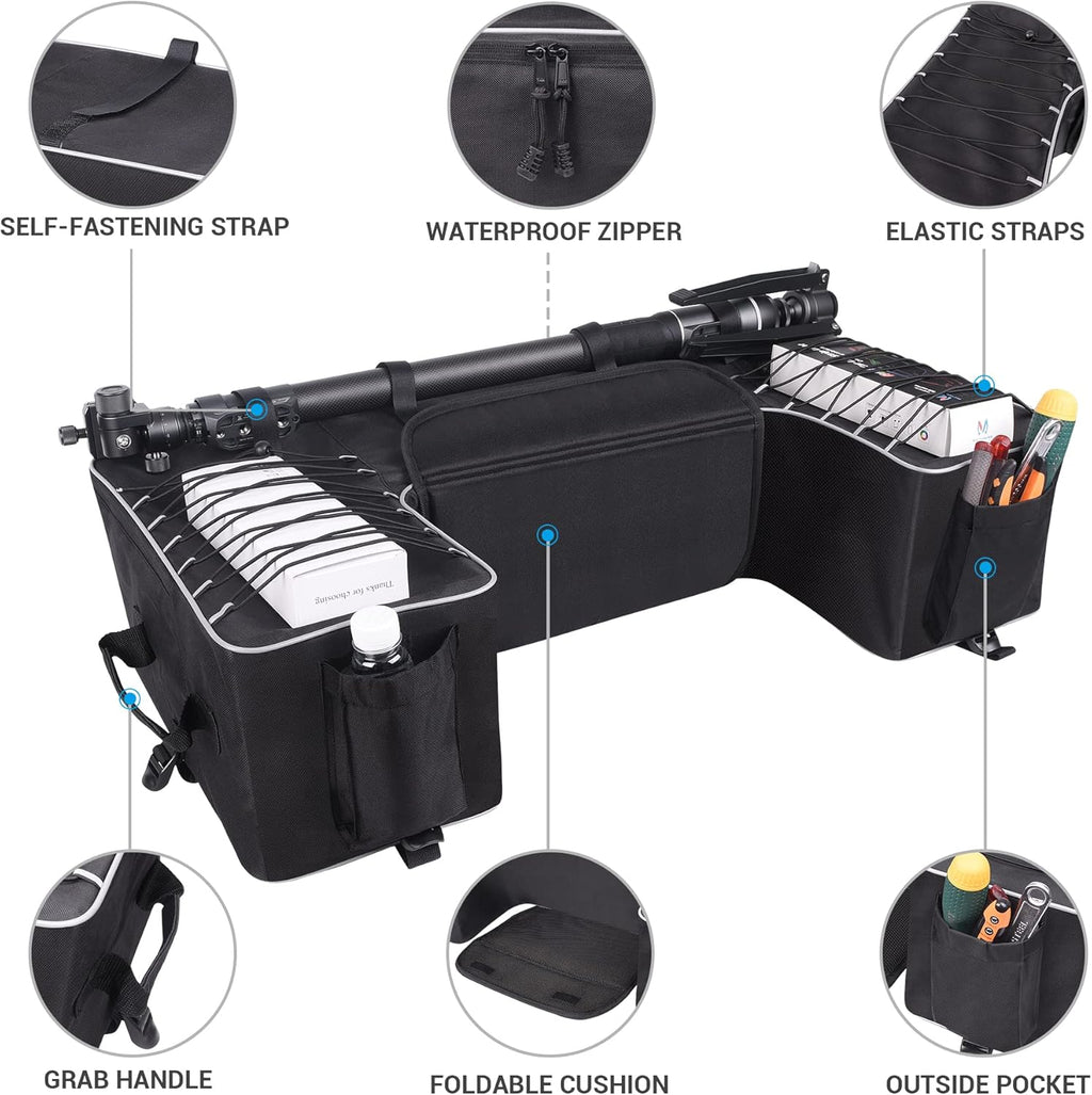 ATV Storage Cargo Rear Bag with Cushion S766