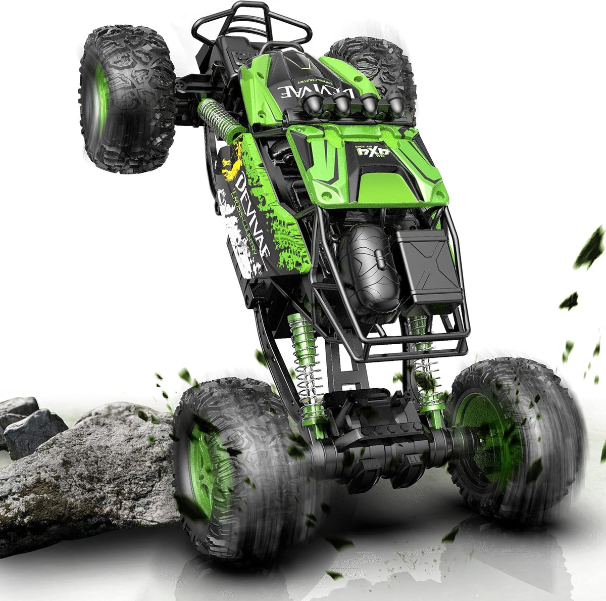 1:12 4WD 2.4GHz Remote Control Monster Truck with 2 Batteries F545